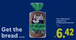 Lidl Dave's Killer Bread organic bread offer
