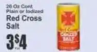 Key Food Red Cross Salt offer