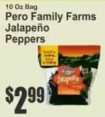Key Food Pero Family Farms Jalapeño Peppers offer