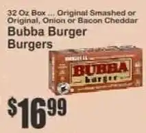 Key Food Bubba Burger Burgers offer