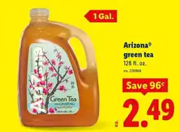 Lidl Arizona green tea offer