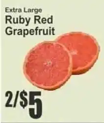 Key Food Ruby Red Grapefruit offer