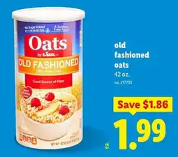 Lidl Oats by Lidl old fashioned oats offer