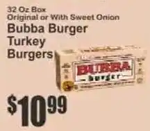 Key Food Bubba Burger Turkey Burgers offer