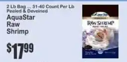 Key Food AquaStar Raw Shrimp offer