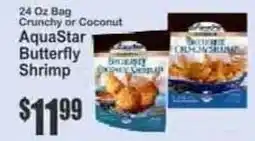 Key Food AquaStar Butterfly Shrimp offer