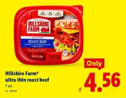 Lidl Hillshire Farm ultra thin roast beef offer