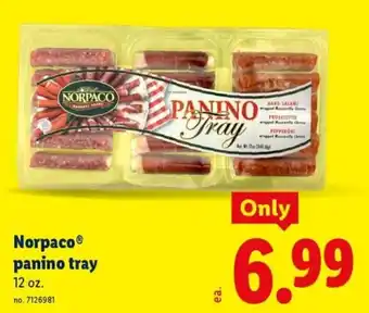 Lidl Norpaco panino tray offer