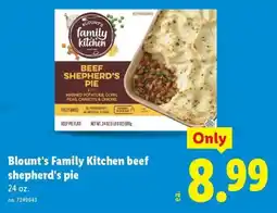 Lidl Blount's Family Kitchen beef shepherd's pie offer