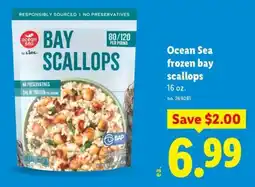 Lidl Ocean Sea bay scallops offer
