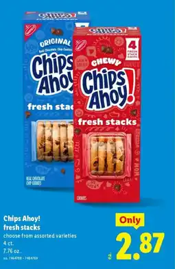 Lidl Chips Ahoy! fresh stacks offer