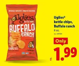 Lidl Uglies kettle chips offer