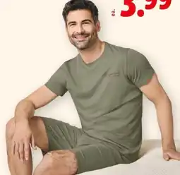 Lidl Original men's t-shirt and shorts offer