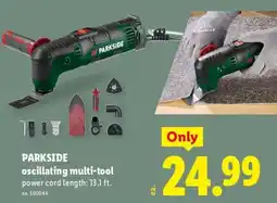 Lidl Parkside oscillating multi-tool offer