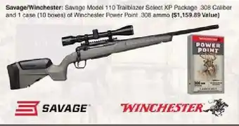 Savage Winchester Savage Model 110 Trailblazer Select XP Package
