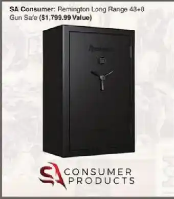 Remington Long Range 48+8 Gun Safe
