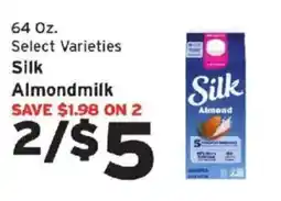 Hannaford Silk Almondmilk offer