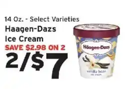 Hannaford Haagen-Dazs ice cream offer
