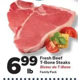Save a Lot Fresh Beef T-Bone Steaks offer