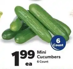 Save a Lot Mini Cucumbers offer