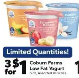 Save a Lot Coburn Farms Yogurt offer