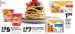 Save a Lot Morning Delight Frozen Waffles offer