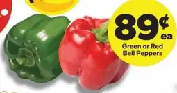 Save a Lot Green or Red Bell Peppers offer