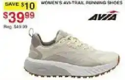 Dunham's Sports Avia women's avi-trail running shoes offer