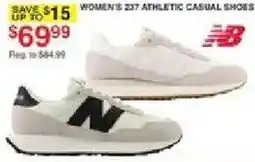 Dunham's Sports New Balance women's 237 athletic casual shoes offer