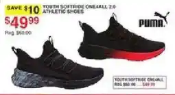 Dunham's Sports Puma youth softride oneall 2.0 athletic shoes offer