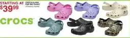 Dunham's Sports Crocs clogs for the family offer