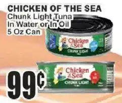 Food Universe Chicken of the sea chunk light tuna offer
