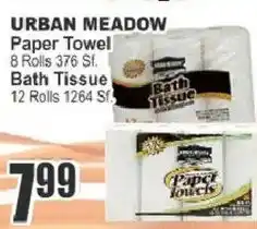 Food Universe Urban meadow paper towel offer