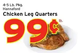 Hannaford Hannaford chicken leg quarters offer