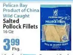 Food Universe Pelican Bay wild caught salted pollock fillets offer