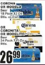 Food Universe Corona or Modelo Beer offer
