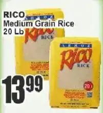 Key Food Rico medium grain rice offer