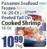 Key Food Panamei Seafood Frozen Peeled Tail On Cooked Shrimp offer