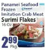 Key Food Panamei Seafood frozen imitation crab meat surimi flakes offer