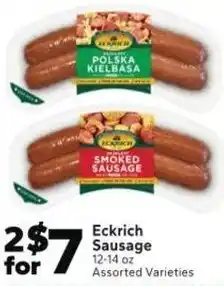 Save a Lot Eckrich Sausage offer