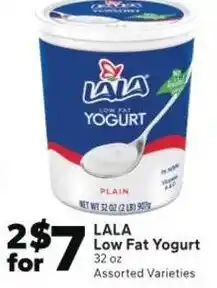 Save a Lot Lala Low Fat Yogurt offer