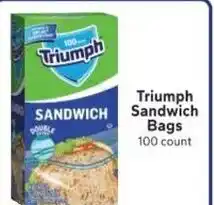 Save a Lot Triumph sandwich bags offer