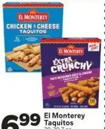 Save a Lot El Monterey Taquitos offer