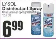 Food Universe Lysol disinfectant spray offer