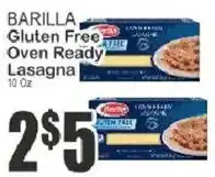 Food Universe Barilla gluten free oven ready lasagna offer