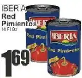 Food Universe Iberia red pimientos offer
