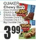 Food Universe Quaker chewy bars offer