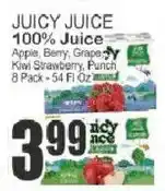 Food Universe Juicy Juice 100% Juice offer