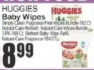 Food Universe Huggies baby wipes offer