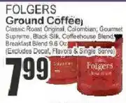 Food Universe Folgers ground coffee offer